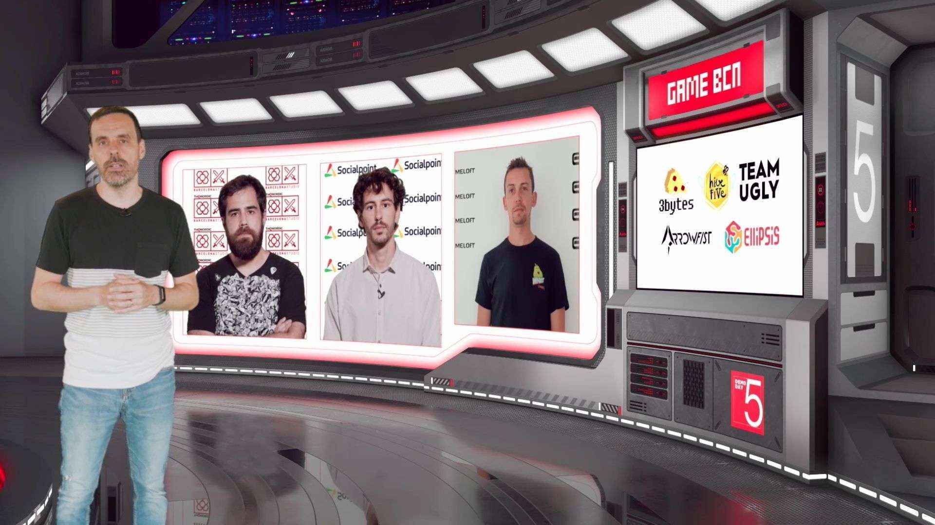 GameBCN retransmite en directo el cierre de su V edición con 5 nuevos videojuegos