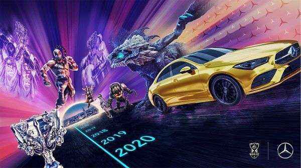 Mercedes-Benz es el colaborador automotriz exclusivo de los eventos mundiales de LOL Esports