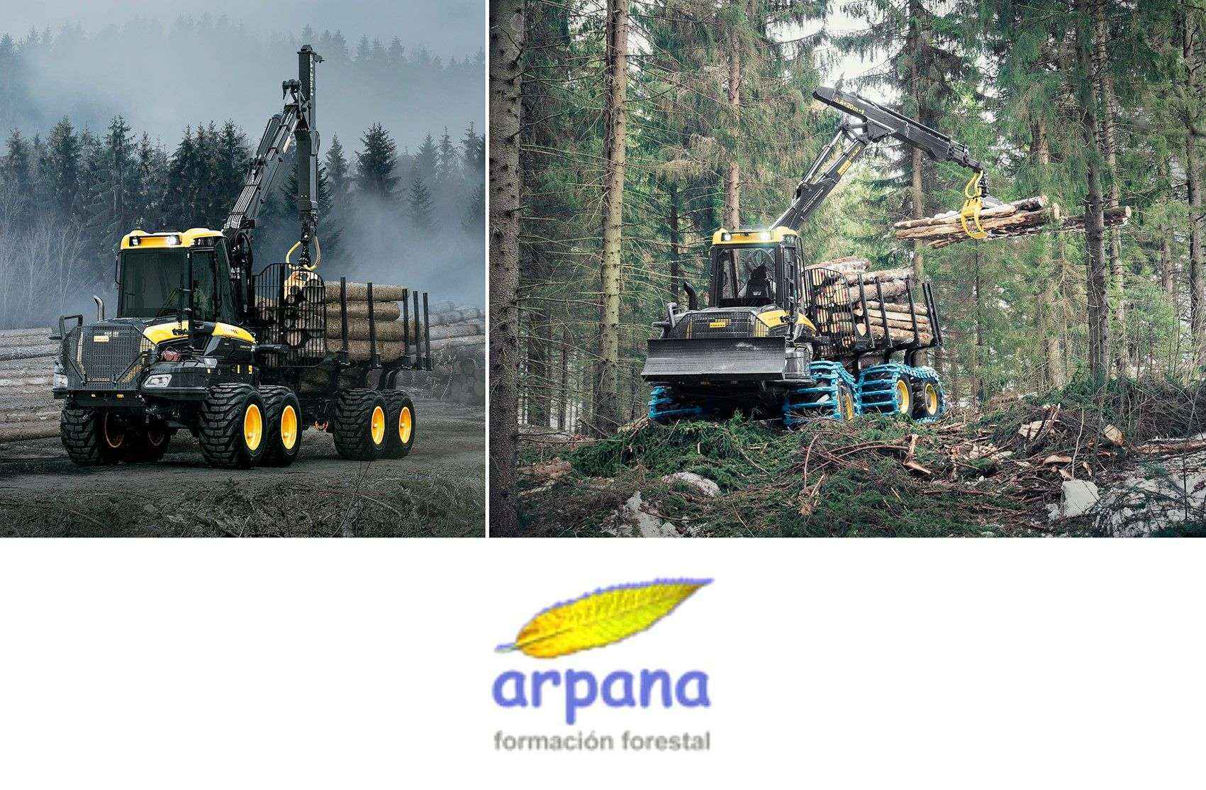 ARPANA FORMACIÓN FORESTAL amplia el parc de maquinària i manté la seva col·laboració amb la consultoria CEDEC