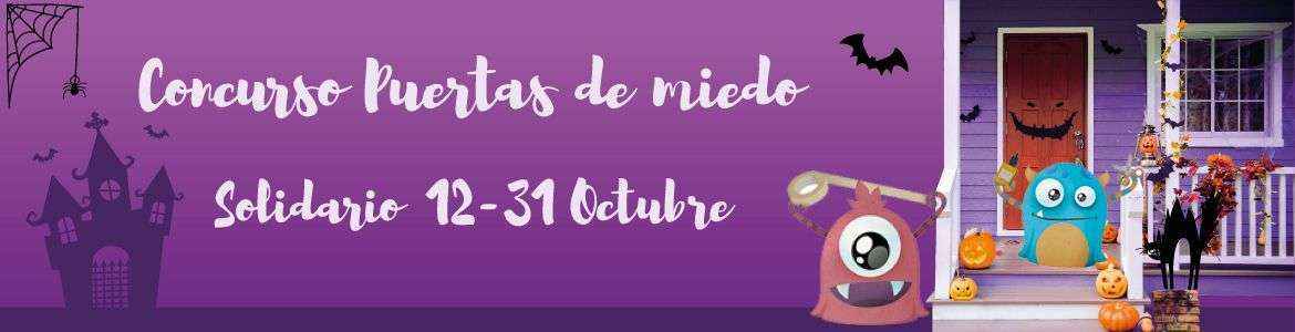El concurso de Halloween "Puertas de Miedo" de Let’s Go Fiesta vuelve este año en su versión más solidaria