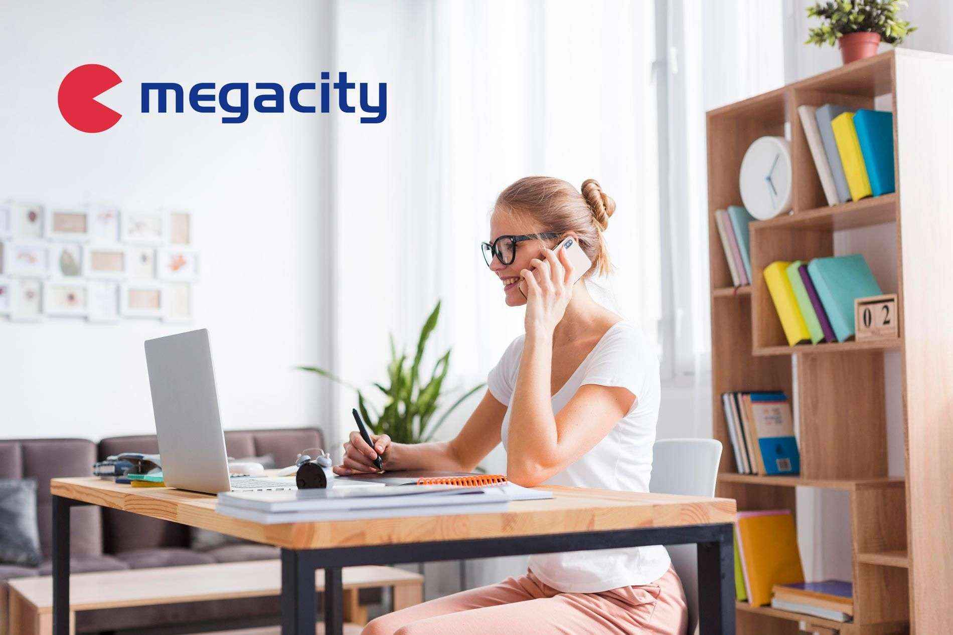 Megacity comprueba el aumento de la productividad en el teletrabajo con el material de oficina adecuado