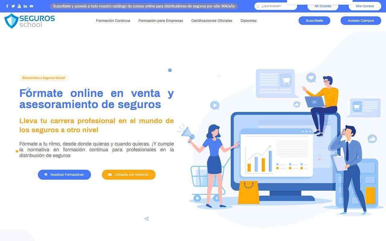 Nace el Netflix de la formación aseguradora: SEGUROS SCHOOL