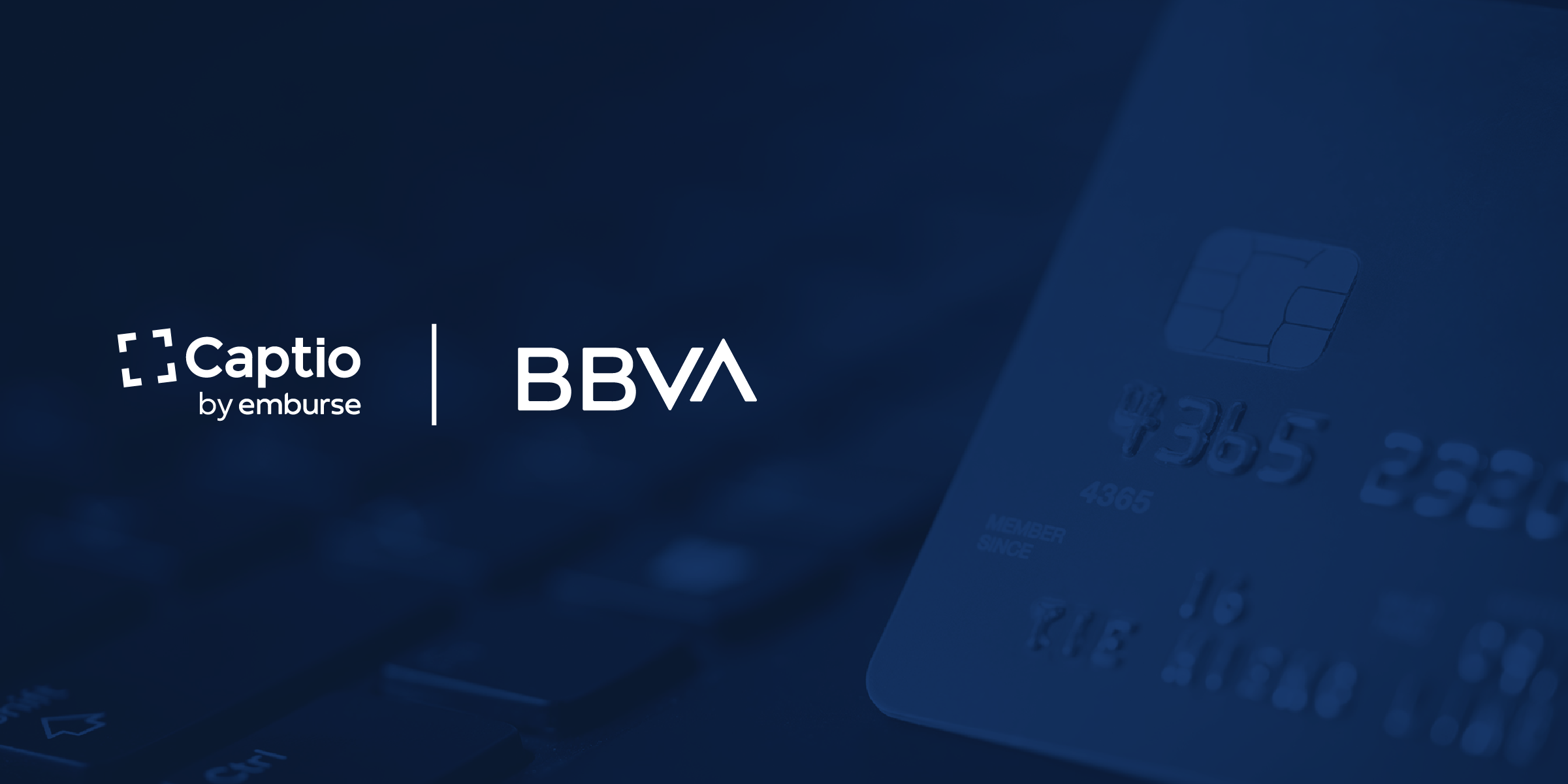 Captio y BBVA integran sus soluciones de tarjetas corporativas y liquidación de gastos