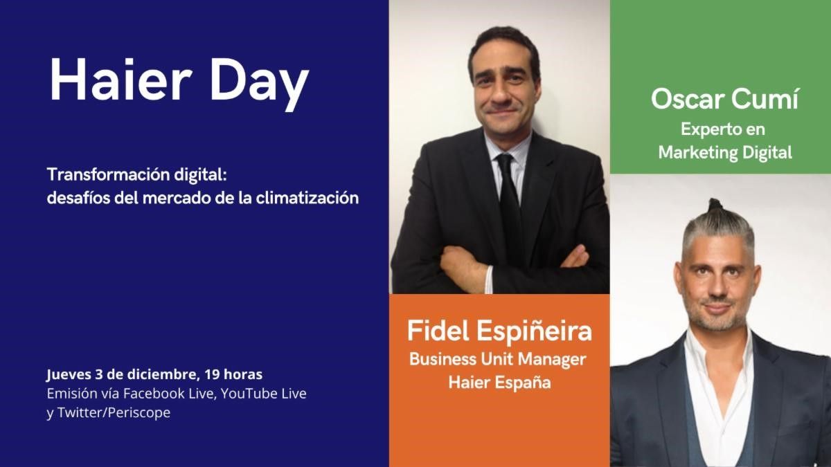 Haier Day, el webinar definitivo sobre transformación digital
