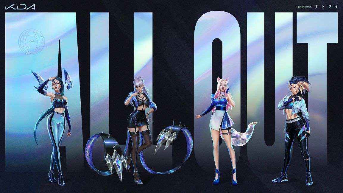 K/DA, el grupo pop de League of Legends, revela su primer EP, All Out