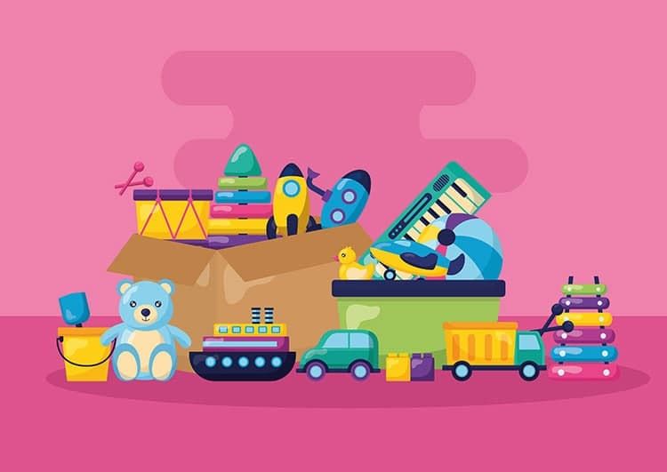 Motivos básicos para la compra de juguetes a los niños según enxantimals.com.es