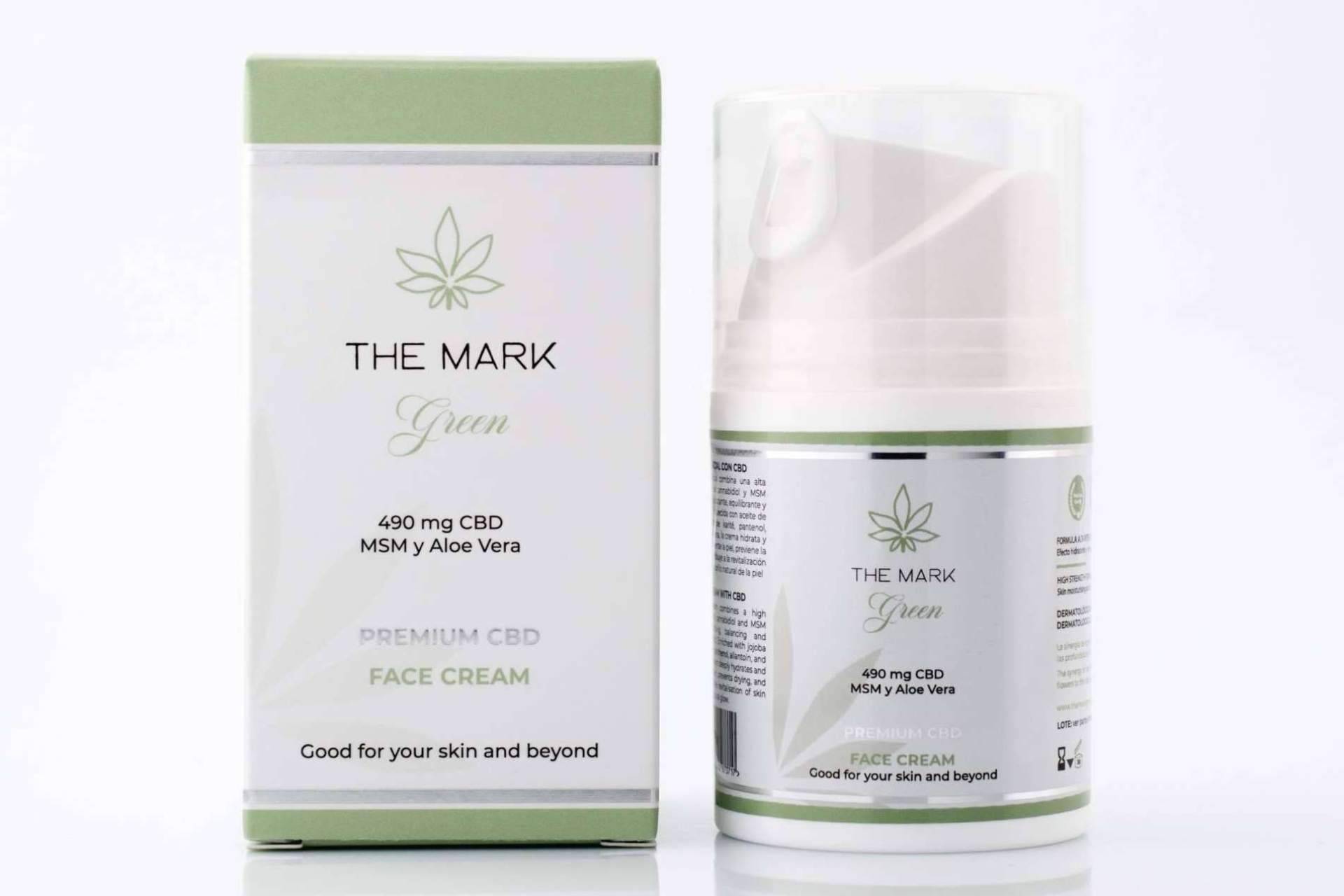 The Mark Green y su crema facial hidratante y nutritiva